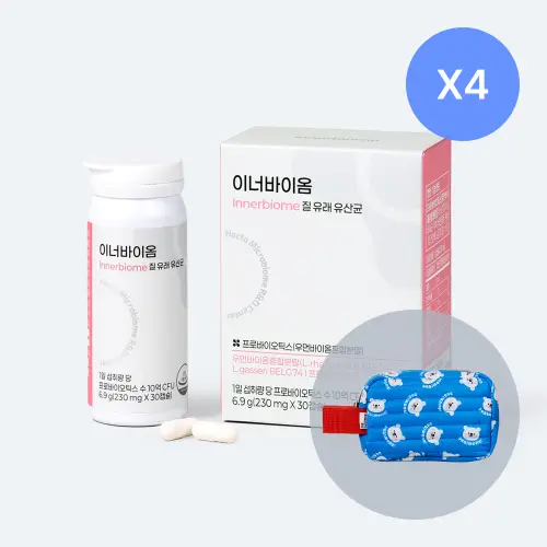 이너바이옴 질 유래 유산균 4BOX