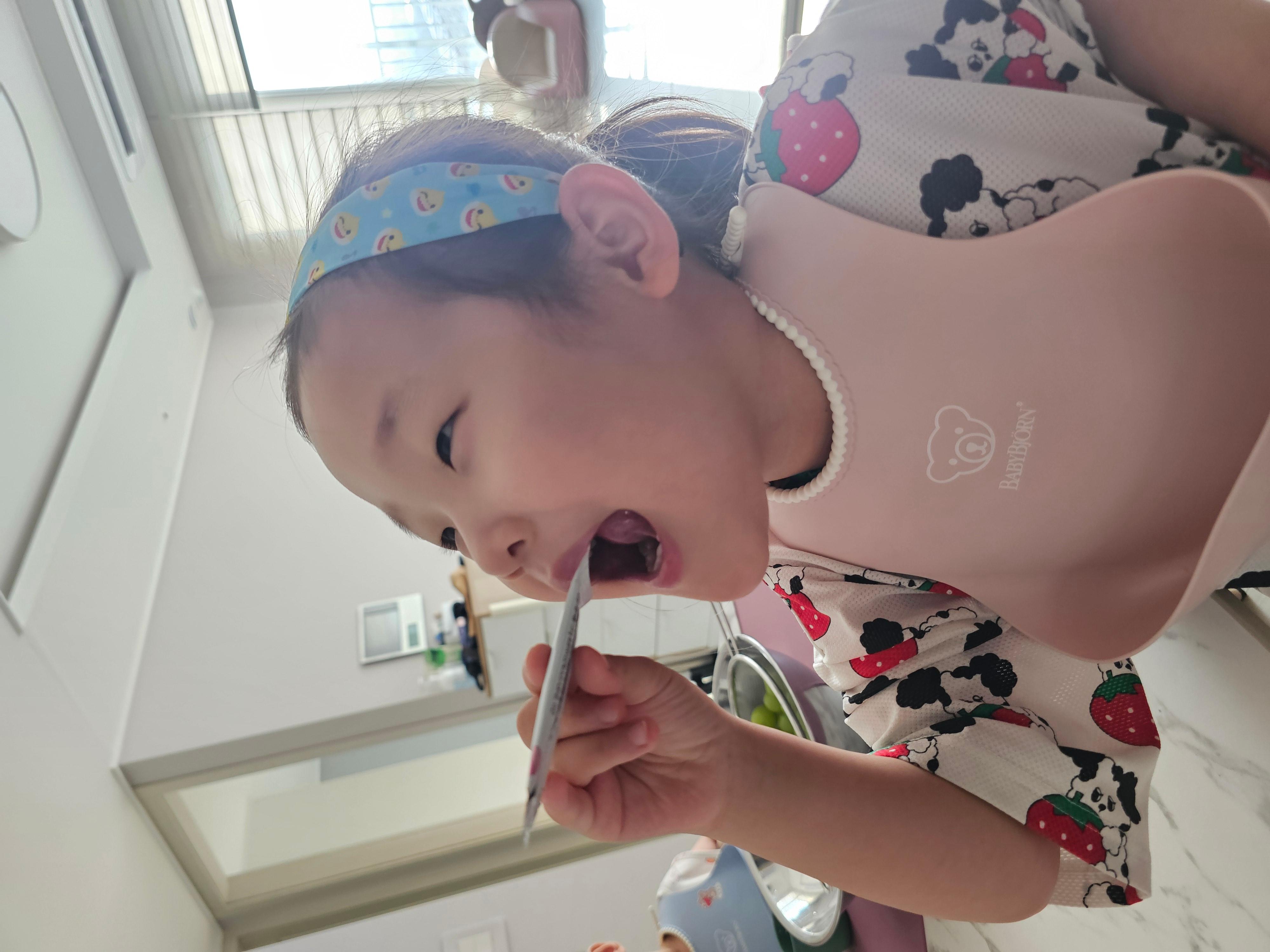 아이가 직접 찾아먹는 유산균!