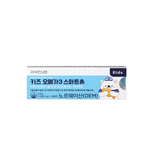 [체험팩] 키즈 오메가3 스마트츄 (3일분) 1