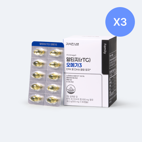알티지(rTG) 오메가3 (30일분) 3BOX