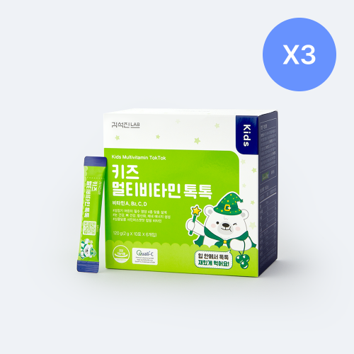 키즈 멀티비타민 톡톡(2개월분) 3BOX